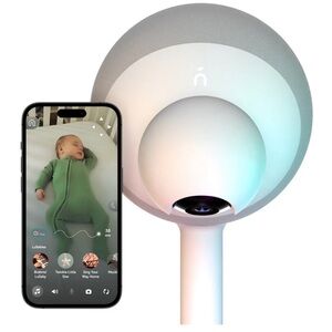 Innovative Baby Monitor with App Control - White